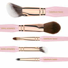 Cargar imagen en el visor de la galería, BDELLIUM TOOLS PINK GOLDEN TRIANGLE FACE & EYES SET