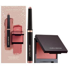 Cargar imagen en el visor de la galería, Laura Mercier Evening Brilliance Caviar Eyeshadow and Blush Set