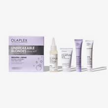 Cargar imagen en el visor de la galería, OLAPLEX KIT CAPILAR UNBREAKABLE BLONDES MINI KIT