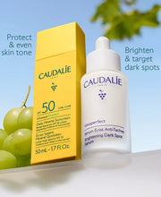 Cargar imagen en el visor de la galería, Caudalie Dark Spot Brightening Serum & Sunscreen