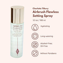 Cargar imagen en el visor de la galería, CHARLOTTE TILBURY AIRBRUSH FLAWLESS SETTING SPRAY (fijador de maquillaje)