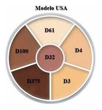 Cargar imagen en el visor de la galería, KRYOLAN CONCEALER WHEEL (círculo de correctores)