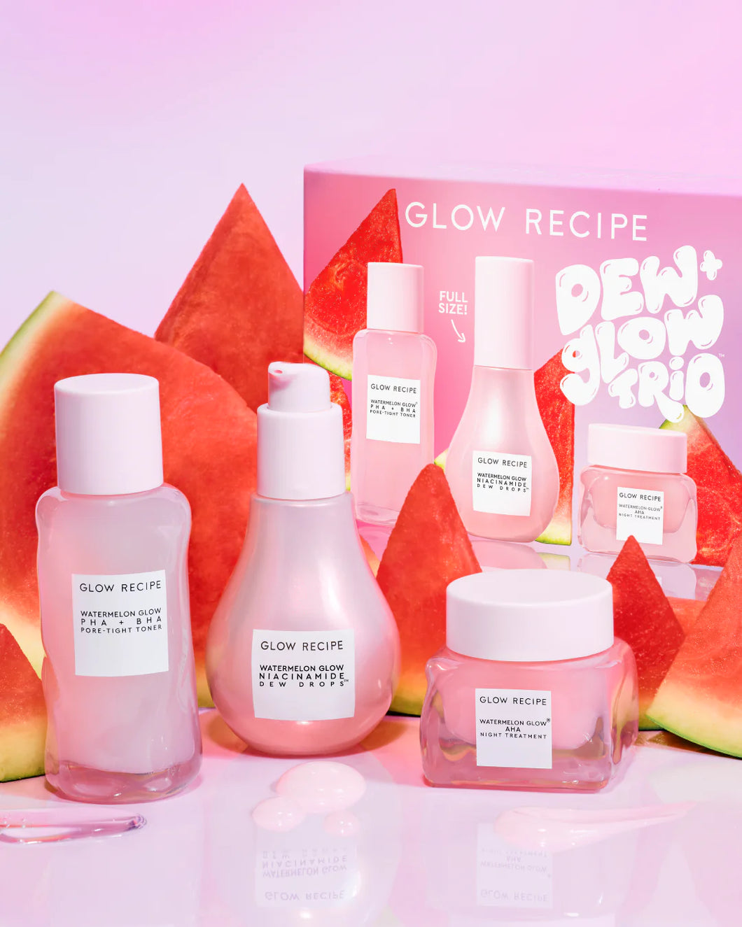 GLOW RECIPE Dew + Glow Trio