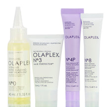 Cargar imagen en el visor de la galería, OLAPLEX KIT CAPILAR UNBREAKABLE BLONDES MINI KIT
