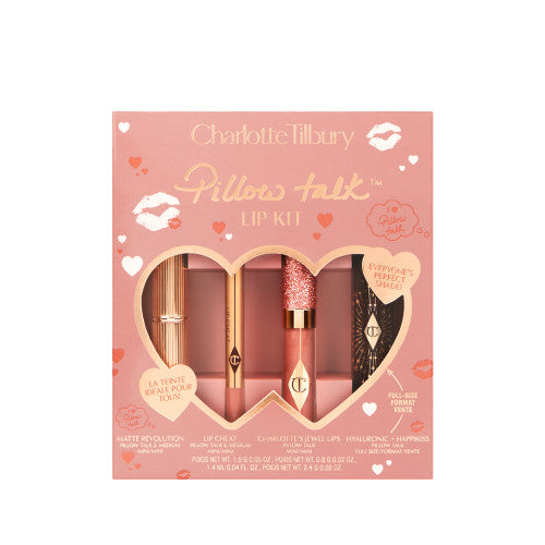 CHARLOTTE TILBURY PILLOW TALK LIP WARDROBE LIMITED EDITION LIP KIT