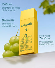 Cargar imagen en el visor de la galería, Caudalie Dark Spot Brightening Serum &amp; Sunscreen
