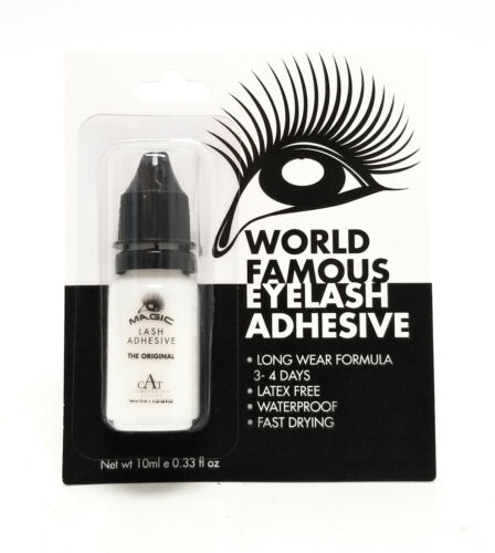 Eyelash Adhesive Extra Strong Long Wear Formula Waterproof Latex Free Fast Drying CAT Complexion Atelier