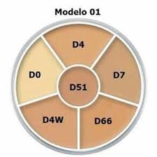 KRYOLAN CONCEALER WHEEL  (círculo de correctores)